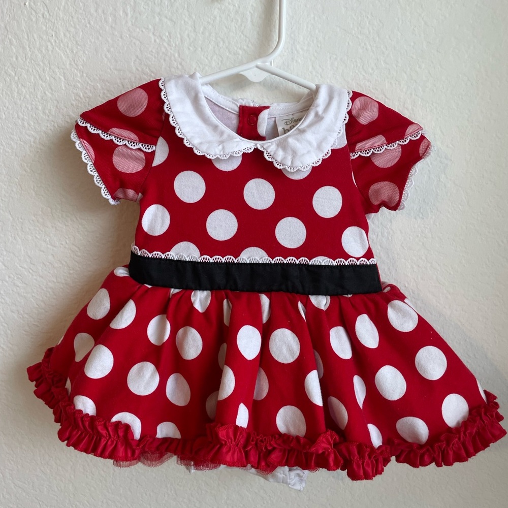 Disney Minnie Mouse dress 6-9 months